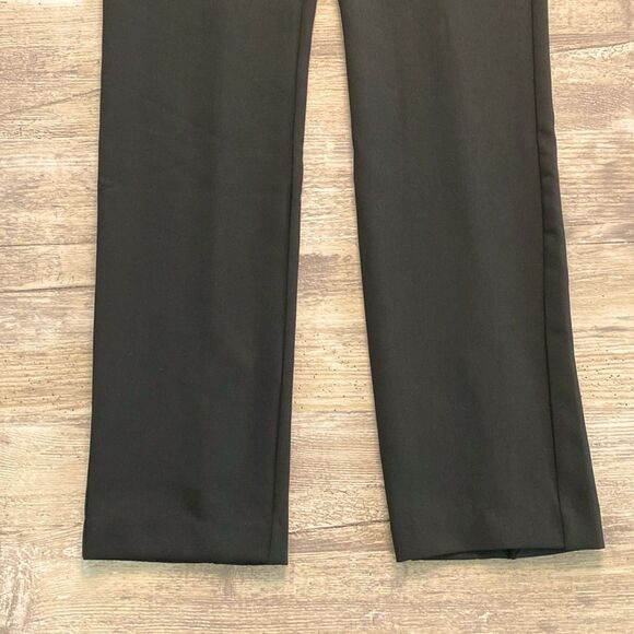 Zara Hi Rise Legging Black Zippered Waist Womens Size Medium - Picture 3 of 5